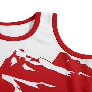 Camisetas de Baloncesto Personalizadas para Hombre, sin Mangas, Transpirables, de Secado Rápido, con Estampado por Transferencia de Calor, de Malla de Spandex/Poliéster, para Verano - Product Image 4