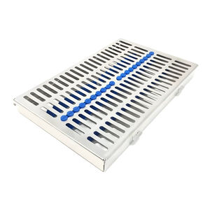 Caja de Esterilización Dental de Acero Inoxidable de Alta Calidad, Grado Alemán, para Guardar Instrumentos - Product Image 2