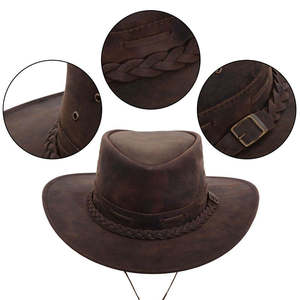 Sombreros de Vaquero Occidentales Personalizados Unisex de Algodón para Exteriores - Algodón Genuino Vintage para Pesca, Uso en las Cuatro Estaciones - Product Image 2