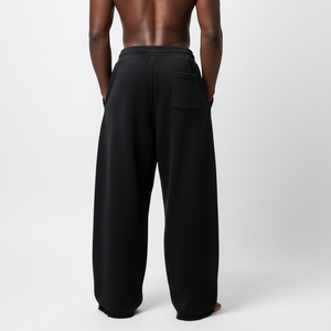 Pantalones Deportivos Casuales de Lona de 500 GSM, Anchos, Rectos, Transpirables, Antipilling, Personalizados, para Hombre - Product Image 6