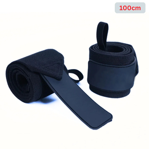 Muñequeras Elásticas de Color Sólido, Resistentes, de Primera Calidad, Clásicas, con Soporte para el Pulgar, Personalizadas para Entrenamiento - Product Image 1