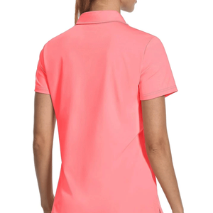 Camiseta Deportiva de Golf para Mujer, Color Rosa, Tejida en Lona, Diseño Personalizado, Transpirable, Ecológica, para Verano, al Mejor Precio - Product Image 3