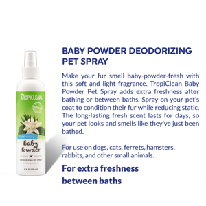 Spray Desodorante para Mascotas TropiClean de Lima y Coco 8 - Product Image 3