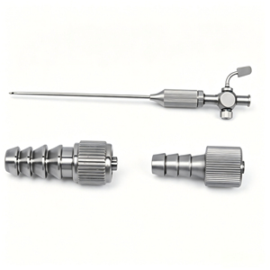 Cánula de Insuflación de Acero Inoxidable de Alta Calidad, Personalizada, con Conexión Luer Lock, Instrumentos Quirúrgicos Laparoscópicos - Product Image 3