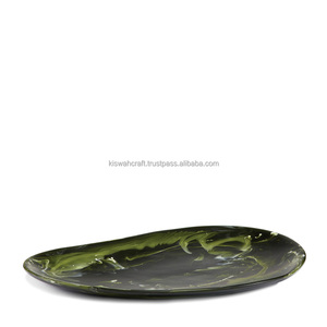 Ensemble de sous-verres élégants et classiques en acrylique, 4 pouces, 4 pièces, épaisseur 7 mm, pour la maison et les restaurants, décoration de table, tapis et dessous de verre de style indien - Product Image 1