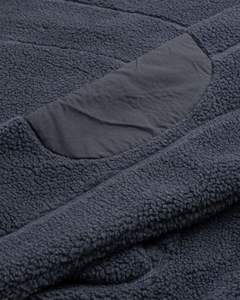 Sweat à capuche Ninja personnalisé brodé, en molleton Sherpa moelleux 100 % coton, demi-zip, épais 500 g/m², idéal pour l'hiver – Vente en gros de qualité supérieure - Product Image 3