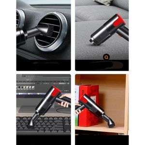 Aspirapolvere Portatile Mini da Tavolo per Casa e Auto con Ricarica USB Wireless in Materiale PC - Product Image 3