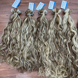 Extensions de cheveux vierges les plus vendues, couleur piano, 100% cheveux humains, trame, super soyeuses et lisses - Product Image 6