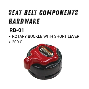 TBRACING RB-01 FIA 8853 2016 Certified Forged Aluminum 35kN Rotary Buckle for Racing <b>Harness</b> Re Webbing Kit Repair Parts - Product Image 6