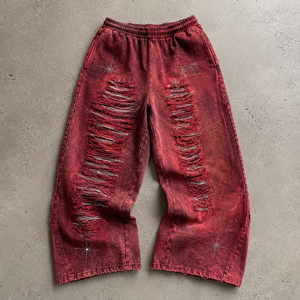 Fabricante de joggers de algodón a granel, joggers personalizados de algodón polar al por mayor para marcas de ropa urbana estadounidenses, etiqueta privada - Product Image 5