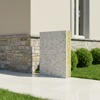 Panneaux muraux extérieurs résistants aux intempéries pour clôture de jardin, matériau de construction décoratif extérieur