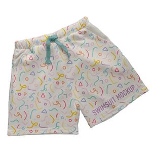 Service OEM Short de gymnastique d'été Meilleur short en coton taille moyenne style de rue décontracté à motif d'impression numérique grande taille délavé - Product Image 3