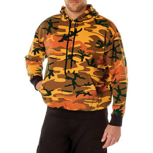 Sweat à capuche pour homme en coton 100% écologique respirant, coupe classique, molletonné, décontracté, hiver, extérieur, imprimé - Product Image 3