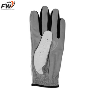 Gants de golf en cuir Cabretta d'Indonésie en gros, logo personnalisé OEM, doux, pleine couleur, pour hommes gauchers - Product Image 3