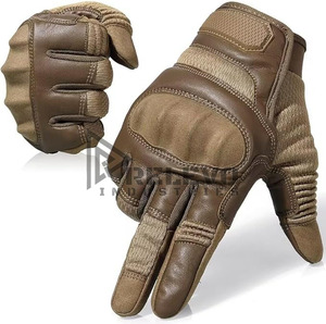Gants en cuir chauds et thermiques compatibles écran tactile, séchage rapide et respirants, doublure en laine, logo frontal, unisexe, pour la conduite et la moto - Product Image 6