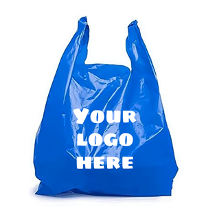 Advanced HDPE Biodegradable Plastic Poly <b>Packaging</b> <b>Bags</b> Drawstring Custom Design Leak Resistant Durable Export Manufacturer OEM - Product Image 1