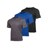 T-shirt pour hommes, haut de qualité, surdimensionné, uni, avec impression broderie, personnalisé, 100% coton