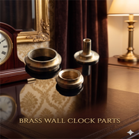 Horloge murale en laiton Bhammar pour homme BPBC001 12V Design personnalisable