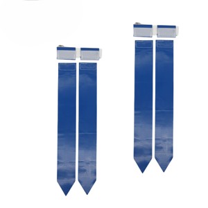 Ceintures de flag football ajustables pour l'entraînement des jeunes et des adultes, avec boucle et fermeture auto-agrippante, personnalisables - Product Image 6