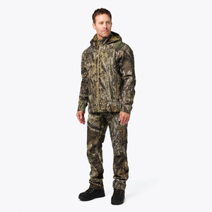 Vêtements de chasse pour hommes, imprimé camouflage, respirant, 100% coton, résistant à l'eau, résistant à l'abrasion et aux déchirures, chemise de chasse - Product Image 4