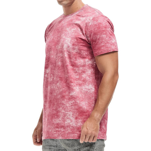 Combed Cotton Slub Texture Plain T <b>Shirt</b> Men 200GSM Vintage Blank Tee Wholesale Bulk - Product Image 6