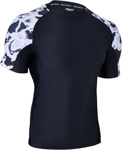 Camiseta de Manga Corta Estilo Americano, Cuello Redondo de Color Sólido, Estilo Hip-Hop Holgado y Casual, 100% Algodón, a la Moda - Product Image 5