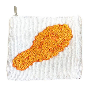 Monedero Pequeño con Bordado de Cuentas Hecho a Mano Tradicionalmente por MULTI CRAFT, con Diseño de Elefante, Elegante, Lujoso, Nuevo y Bonito - Product Image 4