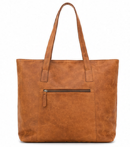 Bolso Tote de Cuero Genuino de Primera Calidad, Estilo Japonés, para Mujer, Gran Capacidad, Moda de Playa, Bolso de Hombro para Viaje - Product Image 5