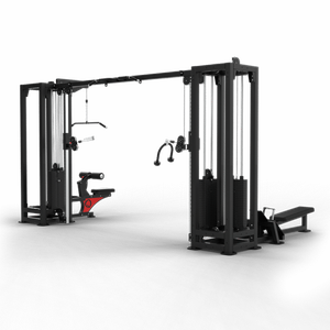 Équipement de fitness Qli QMCM182, usage commercial, unisexe, appareil de musculation multifonctionnel, machine d'entraînement sportif, multi-câbles croisés - Product Image 3