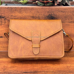 Bolso cruzado de cuero de grano completo hecho a mano de calidad superior, bolso de mujer de cuero genuino Vintage, bolso personalizado de lujo occidental - Product Image 2