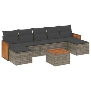 Conjunto de Sofás Grises para Jardín - Product Image 2