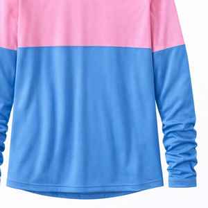 Pull demi-zip Jack & Jill pour jeunes, bicolore, avec logo brodé personnalisé, color block, décontracté, en toile, performance, OEM, vente en gros - Product Image 6