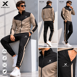 Conjuntos Deportivos Personalizados para Hombre X Sports City, Mezcla de Algodón y Felpa, Calidad Premium OEM/ODM, Estilo Deportivo X Performance, Logotipo X - Product Image 4