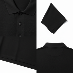 Chemise décontractée élégante en coton tricoté pour homme avec poche, anti-plis, manches courtes, imprimé brodé personnalisable, idéale pour le temps chaud - Product Image 3