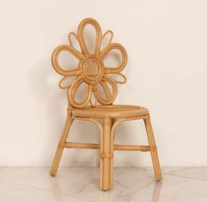 Encantadora Silla Infantil de Ratán, Silla Tejida a Mano, Silla de Descanso, Silla Decorativa para Sala de Juegos, Asiento Confortable - Product Image 2