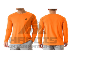 T-shirt à manches longues pour homme, qualité supérieure, personnalisé, couleur unie, style streetwear - Product Image 3