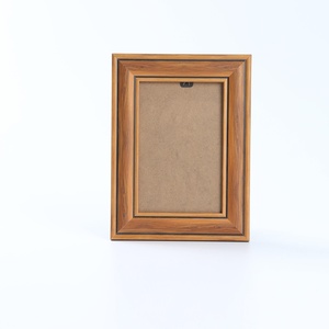 Vintage Hand-Carved Wooden Photo <b>Frame</b> Natural Finish Decorative <b>Picture</b> <b>Frame</b> <b>for</b> Tabletop & <b>Wall</b> Home Office Décor B2B - Product Image 1