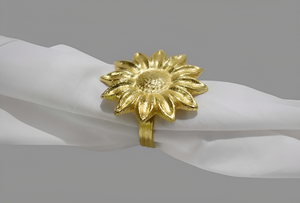 Anillo para Servilletas de Hierro Chapado en Oro de Primera Calidad, Hecho a Mano, Elegante Estilo Europeo, Ecológico, Decoración para Mesa de Boda - Product Image 2