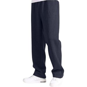 Pantalones Deportivos Cargo Gris Jaspe Oscuro para Hombre, Talla Grande, Felpa de Algodón Grueso, Bolsillos Utilitarios, Corte Holgado, Estilo Atlético - Product Image 3
