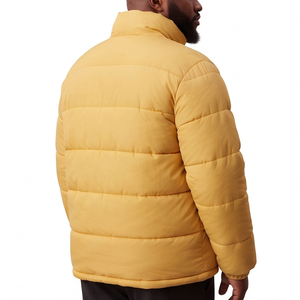Chaqueta Acolchada de Plumón con Cuello Alto para Hombre, Abrigo Casual de Invierno Cálido y Acolchado, Chaqueta de Burbujas con Cuello Alto para Hombre - Product Image 4