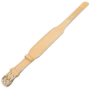 Ceinture de musculation droite en cuir véritable à prix de gros, robuste, pour l'haltérophilie, le soutien du dos, équipement de fitness, logo personnalisé - Product Image 5
