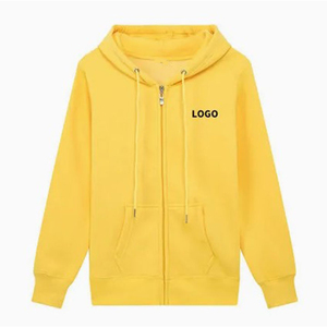 Wholesale Sweatshirt Custom Puff Printing Logo Winter Heavyweight Zipup Hoodie for Men and Women Streetwear by Manufacturers - Product Image 4