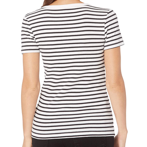 Camisetas de Mujer Lisas para Sublimación, Diseño Personalizado, Corte Ajustado, Sin Mangas, Rayas, Ecológicas, 220g, Fabricación en Pakistán, 100% - Product Image 4