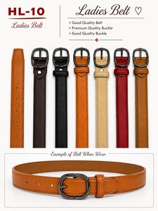 เข็มขัดหนังผู้หญิงคุณภาพดี ไม่ยับ ขายส่ง - Product Image 2