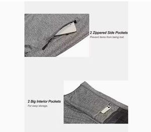 Gilet sans manches décontracté pour homme TRIBON SPORTS, 2 poches latérales zippées, 2 grandes poches intérieures, réfléchissant, 100% polyester, rangement facile - Product Image 1