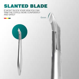 Professional High Quality Stainless Steel Cuticle Nipper Nail Tool for Finger <b>Toe</b> Manicure Wide Jaw Opening Thick Nails ANAAIF - Product Image 6