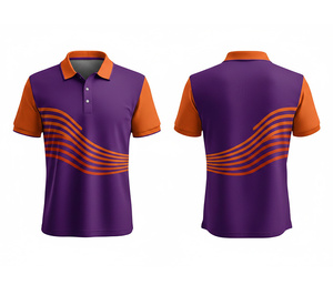 Custom Printed Polo Shirt – Modern Athletic Team Apparel Manufacturer Supplier Durable Stitching for Men Women Youth Quick-Dry - Product Image 2
