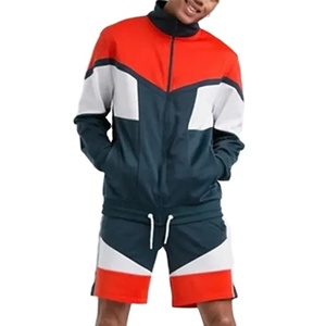 Wholesale Reversible Oversized Printed Sportswear <b>Mens</b> Windbreaker Simple Hoodie Full Tracksuits for <b>Men</b> 2025 - Product Image 1