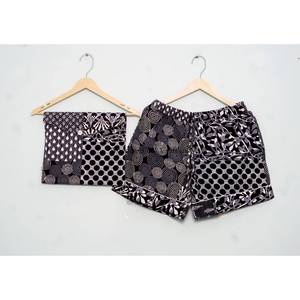 Conjunto de Pijama de Verano para Mujer, Transpirable, 100% Algodón, Manga Corta, Estampado Floral, Camiseta de Dormir Suave de Secado Rápido, Lavable a Máquina - Product Image 2