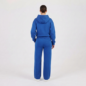 Conjunto de chándal de maternidad oversize con cremallera para mujer, estilo urbano, sudadera holgada para embarazo, pantalones de chándal para lactancia, chándales para amamantar - Product Image 5